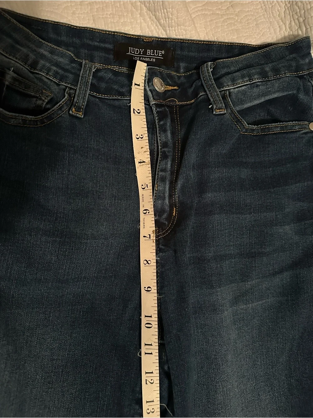 Judy Blue Cooling Tech High-Rise Boyfriend Straight Jeans in Dark Wash 9/29 - Picture 7 of 12